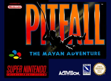 Pitfall - The Mayan Adventure (Europe) box cover front